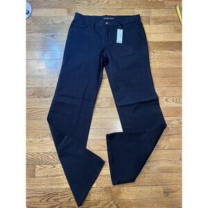 Dead Sexy Maria Twill Pants Black 5 Pockets NWT Bootcut Leg, 9" Rise SZ 30